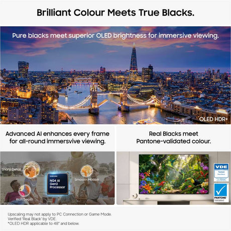 Samsung 48 Inch OLED S90D 4K Smart AI TV | QE48S90HAEXXU