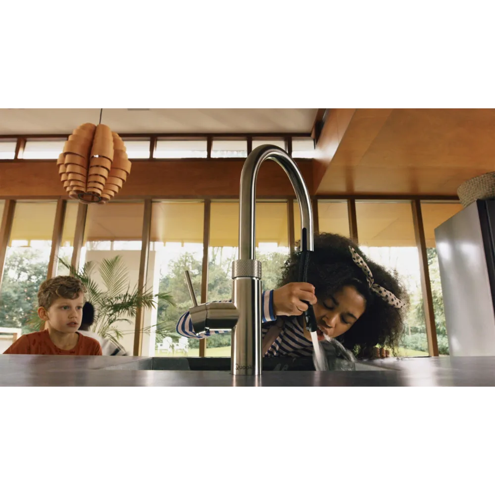 Quooker PRO3 Flex Boiling Water Kitchen Tap - Chrome | 3XCHR