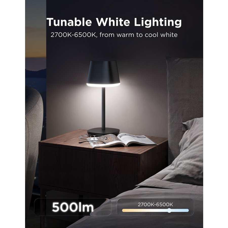 Govee Table Lamp Classic with Rechargable Battery - Multi Coloured | R1741B11