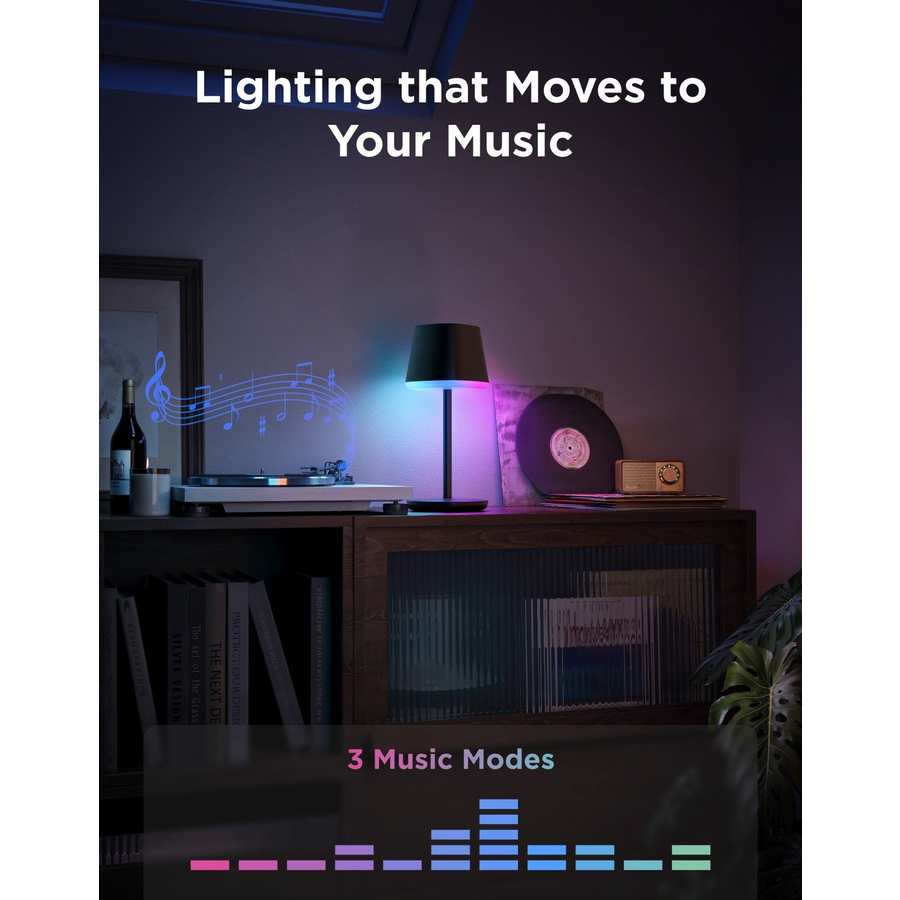 Govee Table Lamp Classic with Rechargable Battery - Multi Coloured | R1741B11