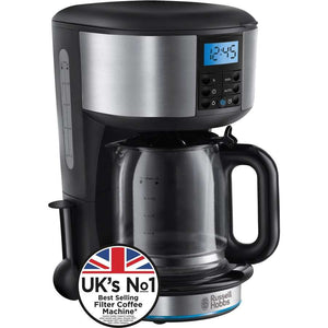 Russell Hobbs Buckingham Filter Coffee Maker 1.25 Litre - Black | 20680
