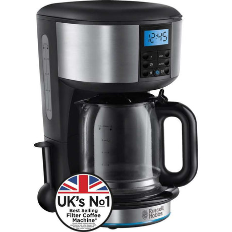 Russell Hobbs Buckingham Filter Coffee Maker 1.25 Litre - Black | 20680