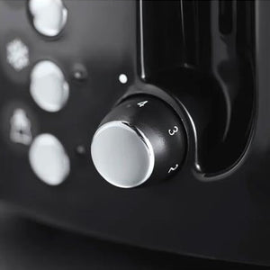 Russell Hobbs Textures Plus 2 Slice Toaster - Black | 22601