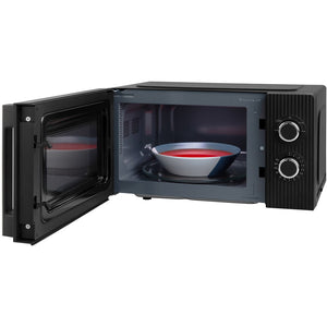 Russell Hobbs Bronte 20 Litre 800W Manual Microwave - Matte Black | RHMM833B