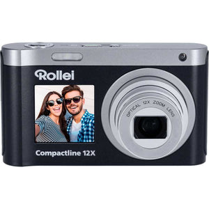 Rollei Compactline Digital Camera 12x Zomm - Black | 12102