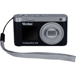 Rollei Compactline Digital Camera 12x Zomm - Black | 12102
