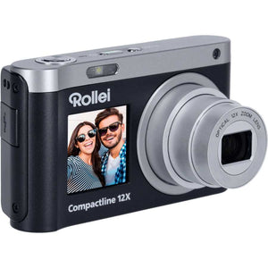 Rollei Compactline Digital Camera 12x Zomm - Black | 12102