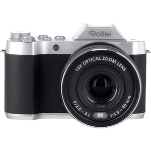 Rollei Powerflex Retro Digital Camera 10x Zomm - Black | 40530
