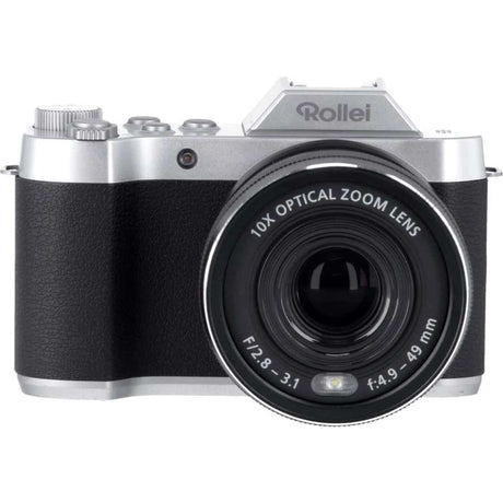 Rollei Powerflex Retro Digital Camera 10x Zomm - Black | 40530