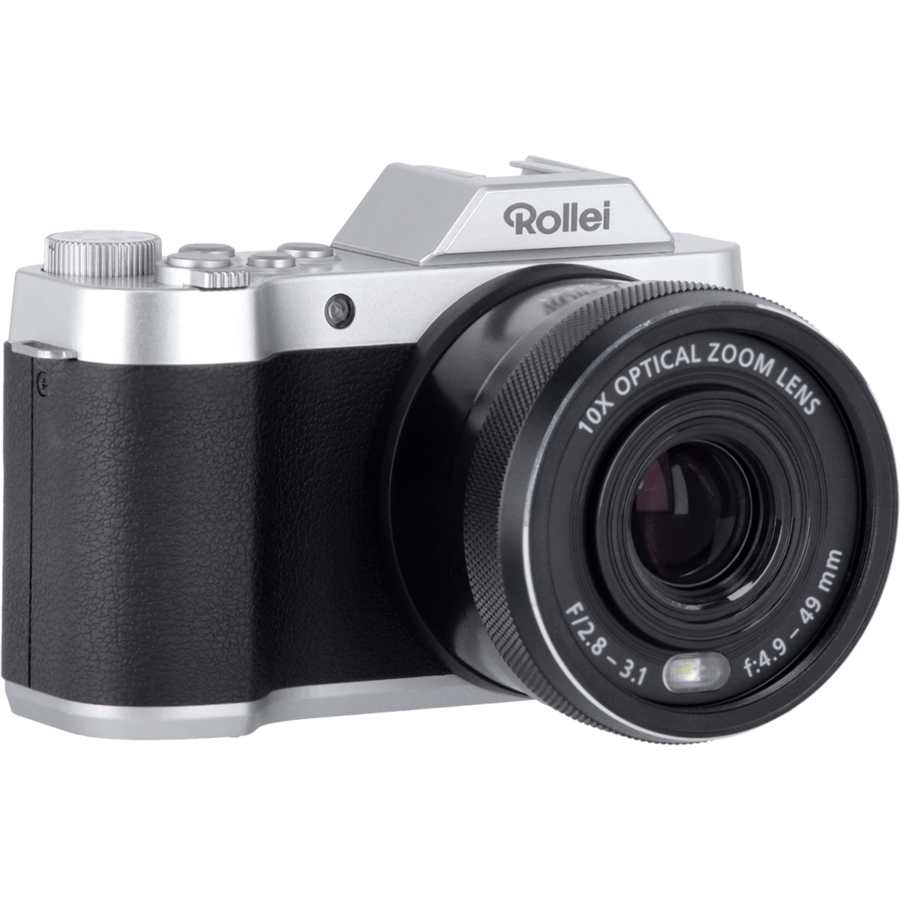 Rollei Powerflex Retro Digital Camera 10x Zomm - Black | 40530