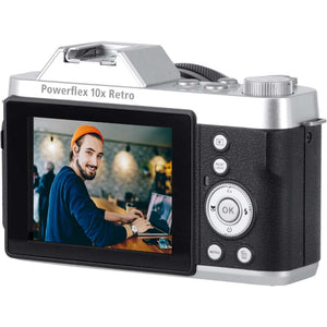 Rollei Powerflex Retro Digital Camera 10x Zomm - Black | 40530