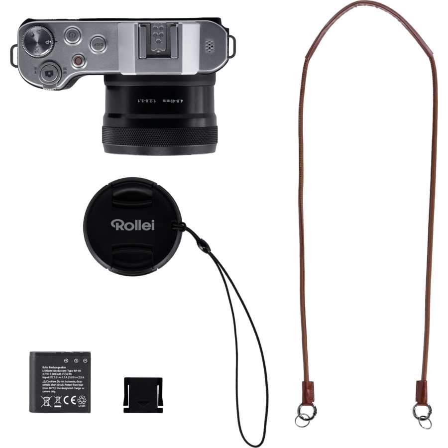 Rollei Powerflex Retro Digital Camera 10x Zomm - Black | 40530