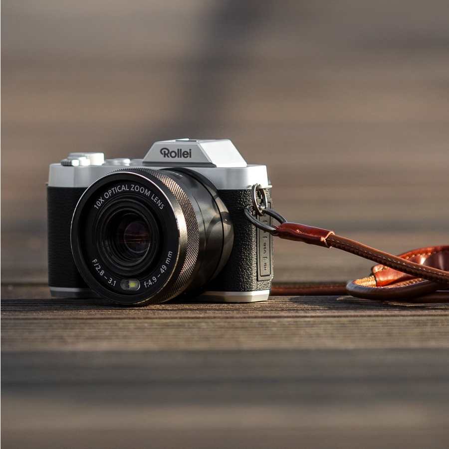 Rollei Powerflex Retro Digital Camera 10x Zomm - Black | 40530