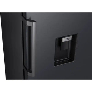Samsung SpaceMax 185.8cm Upright Tall Larger Fridge - Gentle Black | RR70H39DEFEU