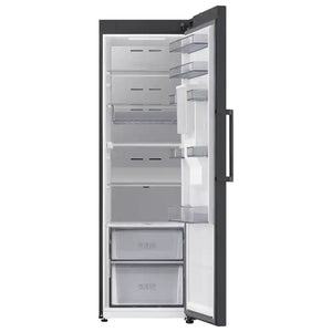 Samsung SpaceMax 185.8cm Upright Tall Larger Fridge - Gentle Black | RR70H39DEFEU
