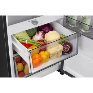 Samsung SpaceMax 185.8cm Upright Tall Larger Fridge - Gentle Black | RR70H39DEFEU