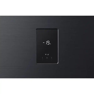 Samsung SpaceMax 185.8cm Upright Tall Freezer No Frost - Gentle Black | RZ70H32HEFEU