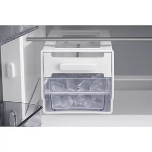 Samsung SpaceMax 185.8cm Upright Tall Freezer No Frost - Gentle Black | RZ70H32HEFEU