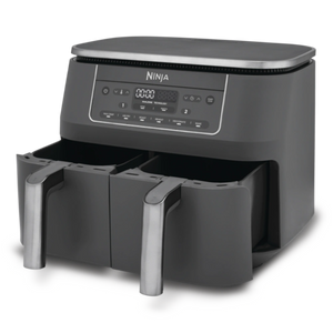 Ninja Dual Zone Air Fryer 7.6L 2400W - Black | DZ300UK