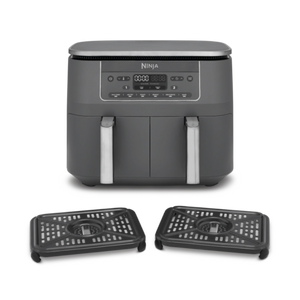 Ninja Dual Zone Air Fryer 7.6L 2400W - Black | DZ300UK
