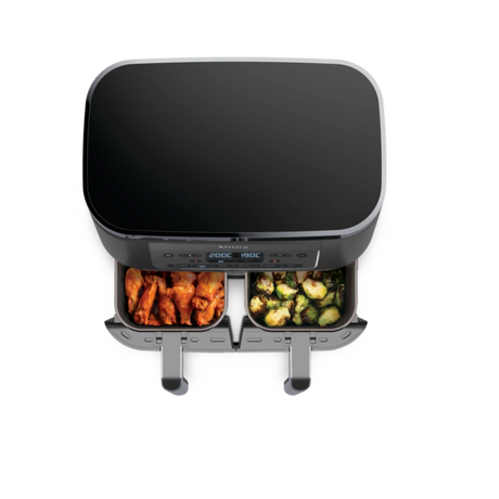 Ninja Dual Zone Air Fryer 7.6L 2400W - Black | DZ300UK