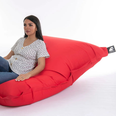 Elephant Jumbo Bean Bag - Vibrant Red | EJBVRD01