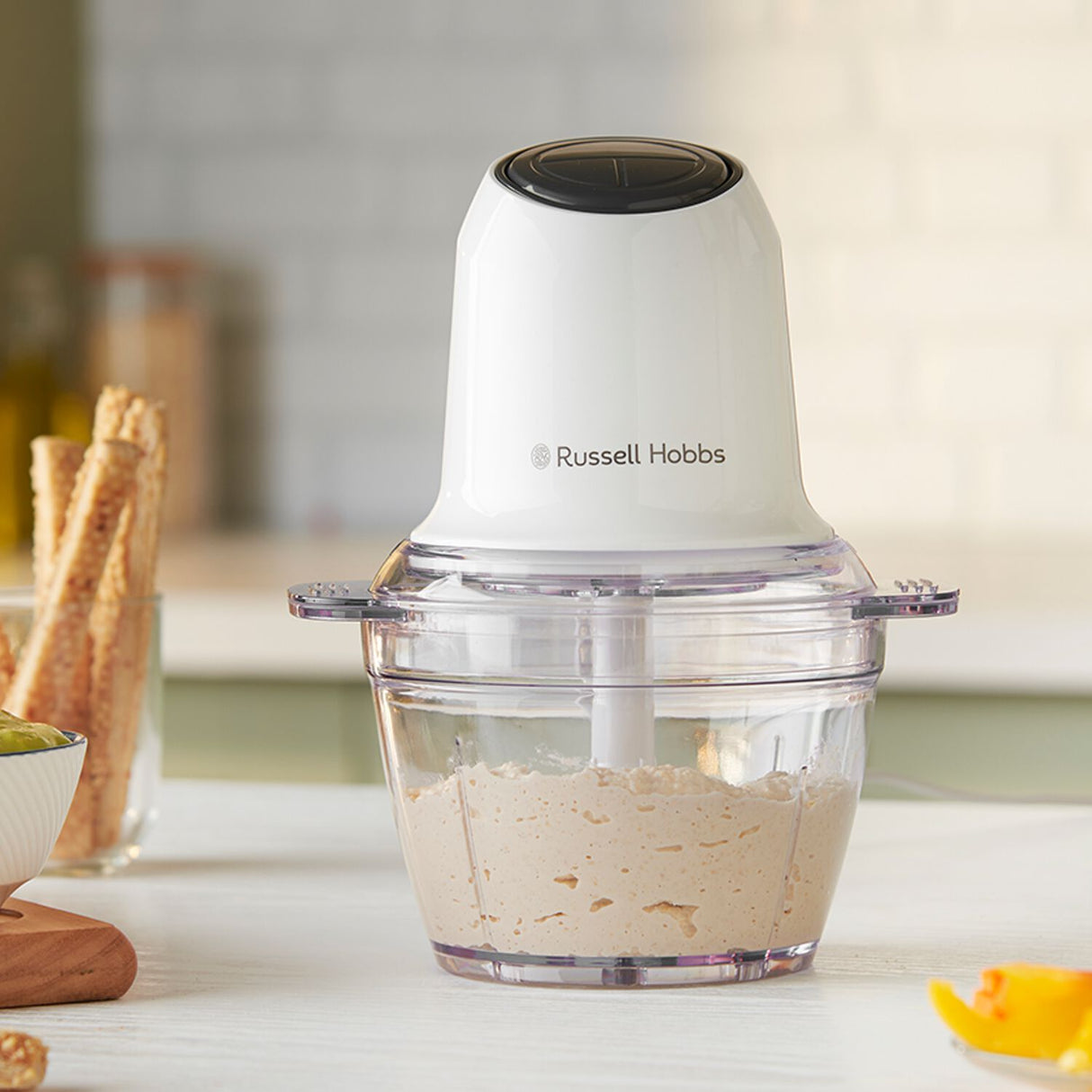 Russell Hobbs Go Create Mini Chopper - White | 27540