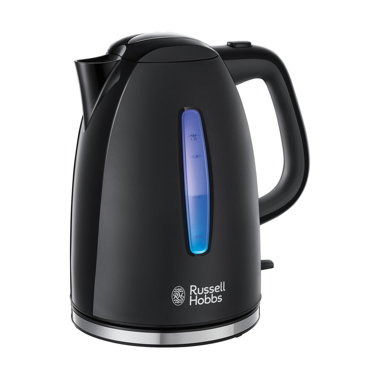 Russell Hobbs Textures Plus Kettle 1.7 Litre - Black | 22591