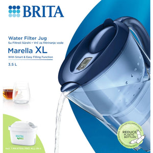 Brita Marella XL Water Filter Jug 3.5 Litre + 1 Cartridge | S1051122
