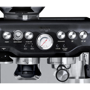 Sage The Barista Express Bean To Cup Coffee Machine - Black Truffle | SES875BTR2GUK1