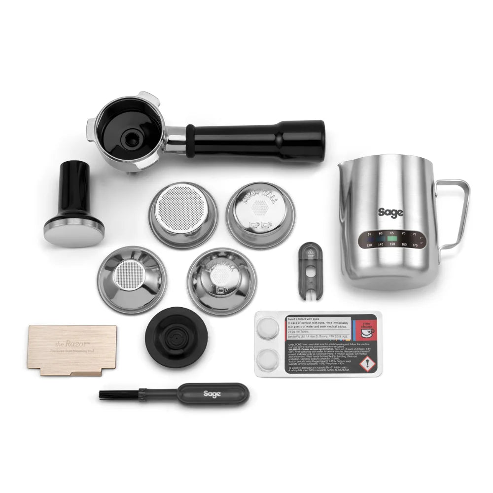 Sage The Barista Express Bean To Cup Coffee Machine - Black Truffle | SES875BTR2GUK1