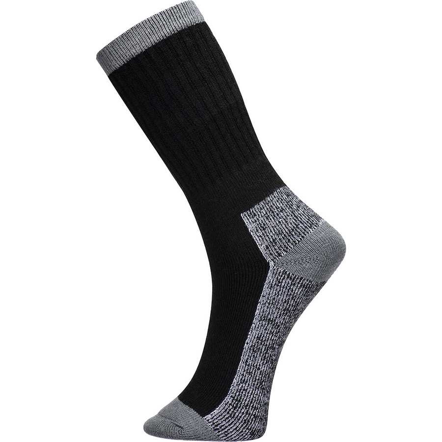 Portwest Work Sock 3 Pack - Black | SK33BKR