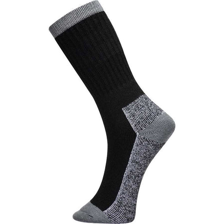 Portwest Work Sock 3 Pack - Black | SK33BKR