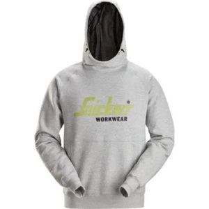 Snickers Logo 2845 Hoodie - Grey