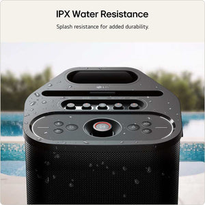 LG xboom Stage 501 Bluetooth Megasound AI Party Speaker - Black | STAGE501.AGBRLBK
