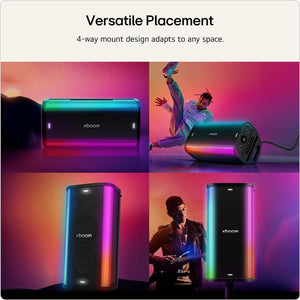 LG xboom Stage 501 Bluetooth Megasound AI Party Speaker - Black | STAGE501.AGBRLBK