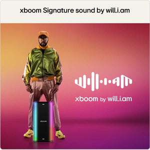 LG xboom Stage 501 Bluetooth Megasound AI Party Speaker - Black | STAGE501.AGBRLBK