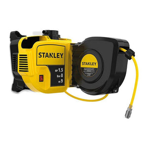 Stanley SXCMD15WE Wall Mounted Air Hose 1.5 HP 8 Bar 9 Metre | SACMD15WE