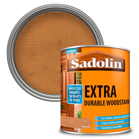 Sadolin Extra Durable Woodstain 1 Litre - Natural | 5028578