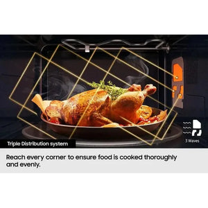 Samsung 23 Litre Freestanding Microwave - White | MS23K3515AW/EU
