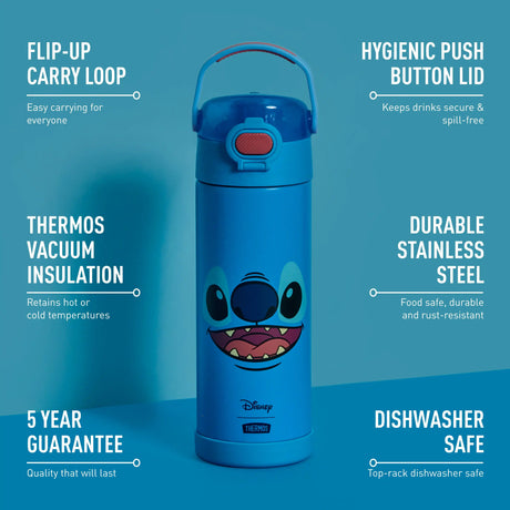 Thermos Disney Stitch Bottle 470ml - Blue | 220249