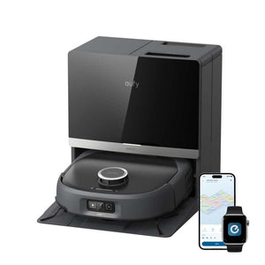 Eufy E35 Omni Robot Vac Vacuum Cleaner and Mop - Black | T210MV11