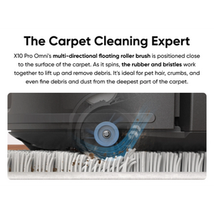 Eufy X10 Omni Pro Robot Vac Vacuum and Mop | T2351V11