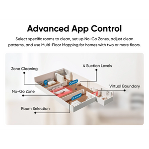 Eufy X10 Omni Pro Robot Vac Vacuum and Mop | T2351V11