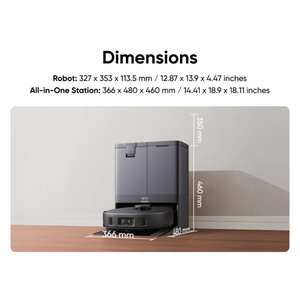 Eufy X10 Omni Pro Robot Vac Vacuum and Mop | T2351V11