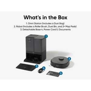 Eufy X10 Omni Pro Robot Vac Vacuum and Mop | T2351V11