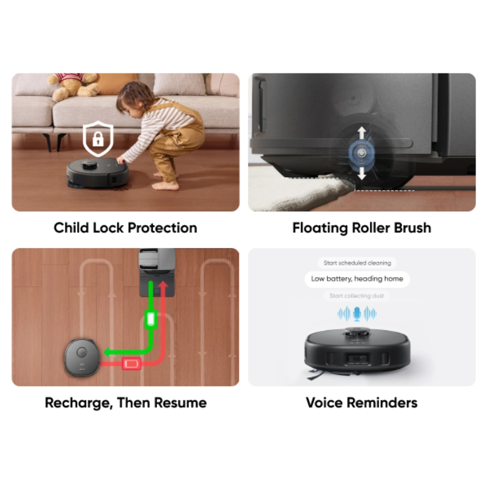 Eufy X10 Omni Pro Robot Vac Vacuum and Mop | T2351V11