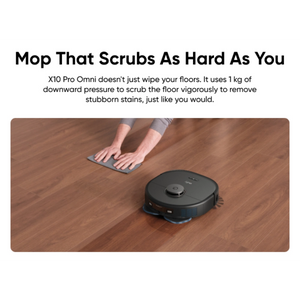 Eufy X10 Omni Pro Robot Vac Vacuum and Mop | T2351V11
