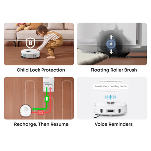 Eufy X10 Pro Omni Robot Vac Vacuum Cleaner and Mop Ultimate Bundle - White | T2351221