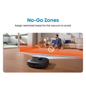 Eufy Omni E25 Robot Vac Vacuum Cleaner and Mop with Self Empty Station - Black | T2353V11